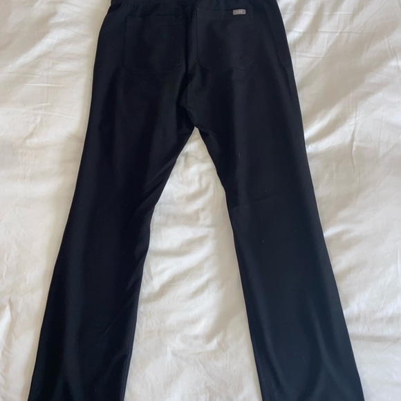 COPY - Figs Livingston Pant Small/Tall Black - Picture 2 of 3